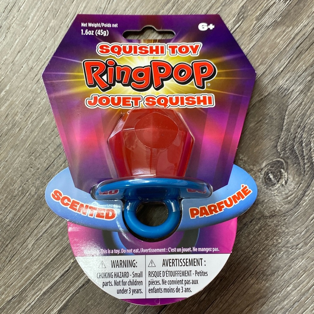 BAZOOKA RingPop SQUISHI Toy Scented